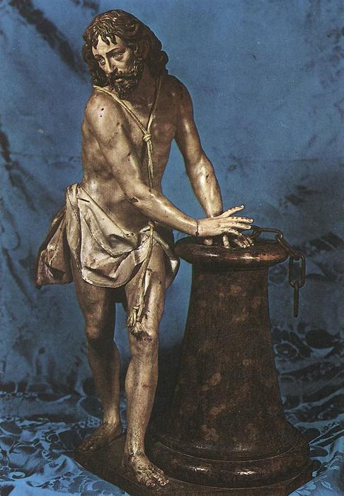 Order Oil Painting Replica Christ at the Column by Gregorio Fernández (1576-1636) | ArtsDot.com