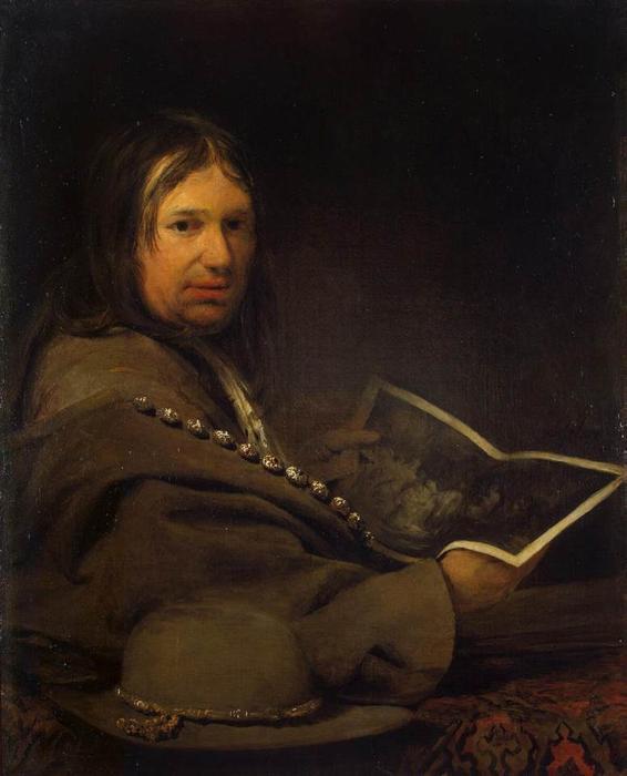 Order Paintings Reproductions Self-Portrait by Aert De Gelder (1645-1645, Netherlands) | ArtsDot.com