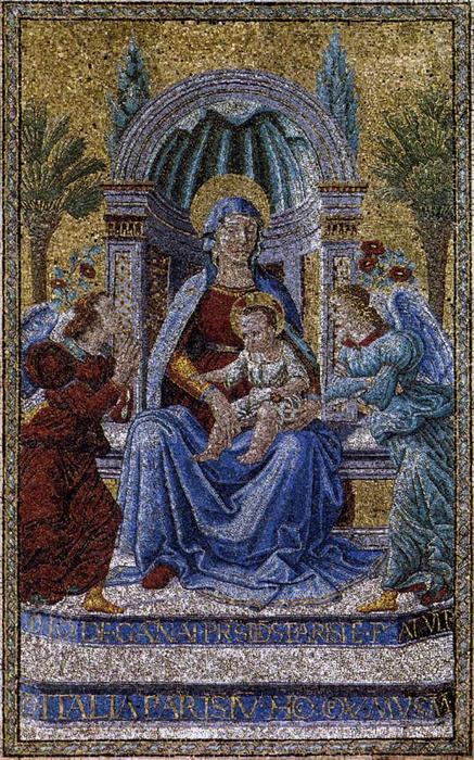 Order Paintings Reproductions Virgin and Child, 1498 by Davide Ghirlandaio (1452-1525, Italy) | ArtsDot.com