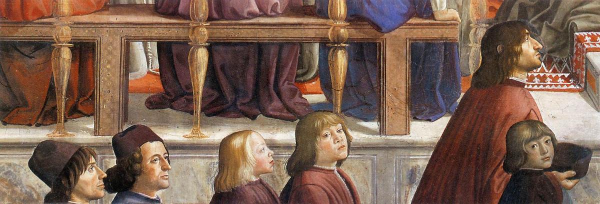 Order Art Reproductions Confirmation of the Rule (detail), 1483 by Domenico Ghirlandaio (1449-1494, Italy) | ArtsDot.com