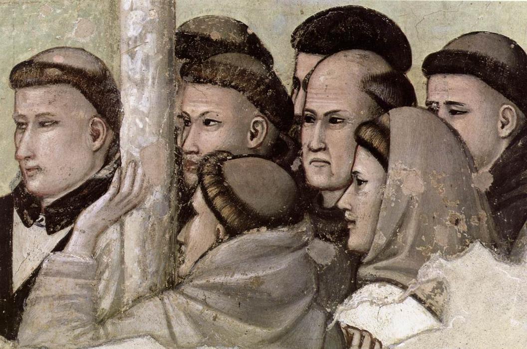 购买 博物馆艺术复制品，艺术复制品，绘画复制品，博物馆质量版画，美术复制品，着名绘画复制品，博物馆品质复制品，帆布艺术版画 圣弗朗西斯的生活景: 7. 圣弗朗西斯的阿森松远景(详细情况), 1325 通过 Giotto Di Bondone (1267-1337, Italy) | ArtsDot.com