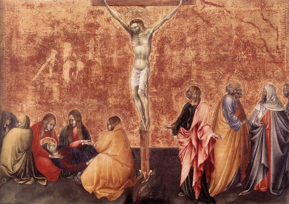 Order Oil Painting Replica Crucifixion, 1430 by Giovanni Di Paolo (1403-1482, Italy) | ArtsDot.com