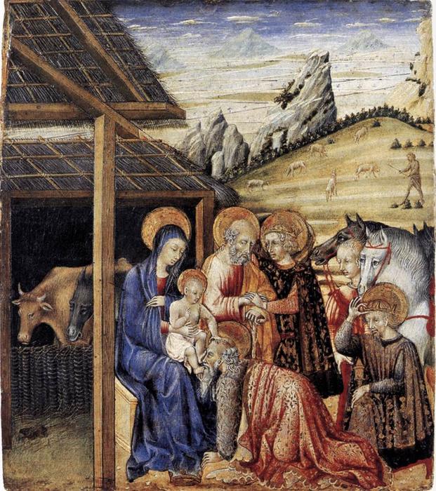 Order Artwork Replica The Adoration of the Magi, 1462 by Giovanni Di Paolo (1403-1482, Italy) | ArtsDot.com