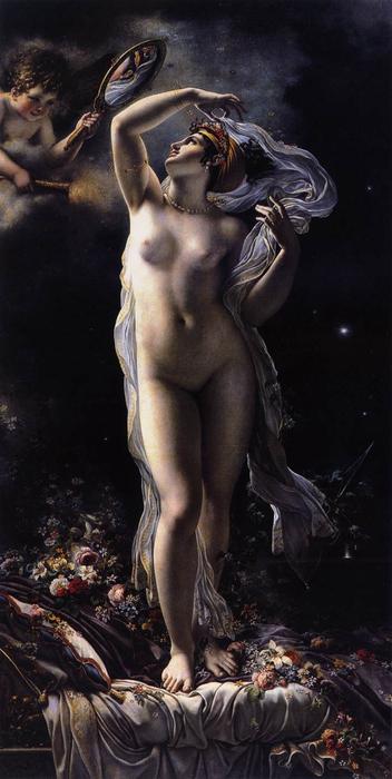 Order Artwork Replica Mademoiselle Lange as Venus, 1798 by Anne Louis Girodet De Roucy Trioson (1767-1824, France) | ArtsDot.com