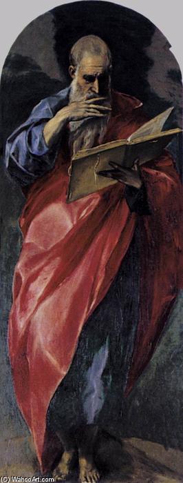 Order Art Reproductions St John the Evangelist, 1577 by El Greco (Doménikos Theotokopoulos) (1541-1614, Greece) | ArtsDot.com