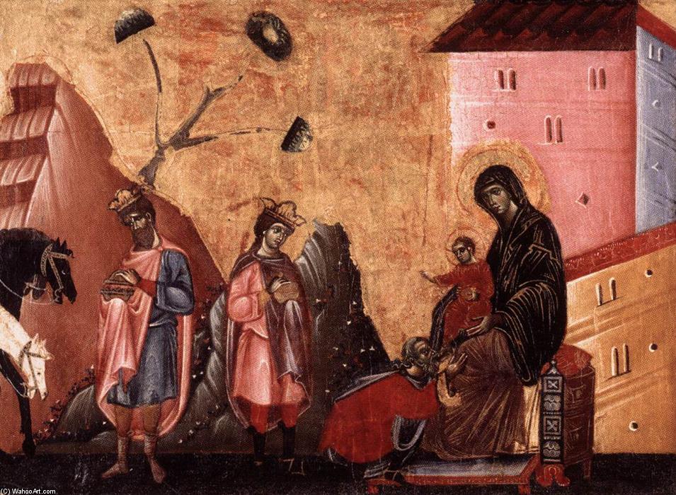 Order Oil Painting Replica Adoration of the Magi, 1270 by Guido Da Siena (1230-1290, Italy) | ArtsDot.com