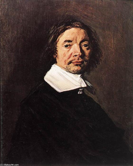 Order Artwork Replica Portrait of a Man (15), 1660 by Frans Hals (1580-1666, Belgium) | ArtsDot.com