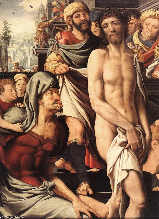 Order Paintings Reproductions Christ Mocked (detail), 1560 by Jan Sanders Van Hemessen (1500-1566, Belgium) | ArtsDot.com