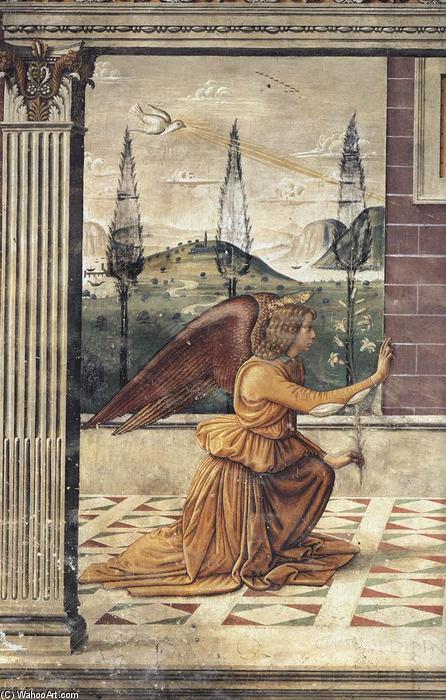 Order Oil Painting Replica Annunciation (detail), 1482 by Bastiano Mainardi | ArtsDot.com