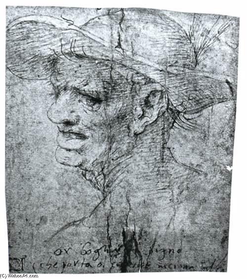 Order Artwork Replica Head of an Executioner, 1560 by Giovan Paolo Lomazzo (1538-1592, Italy) | ArtsDot.com