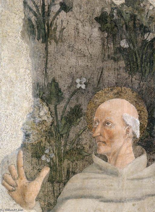 Buy Museum Art Reproductions St Bernardino of Siena, 1452 by Lorentino D'arezzo (1430-1506, Italy) | ArtsDot.com