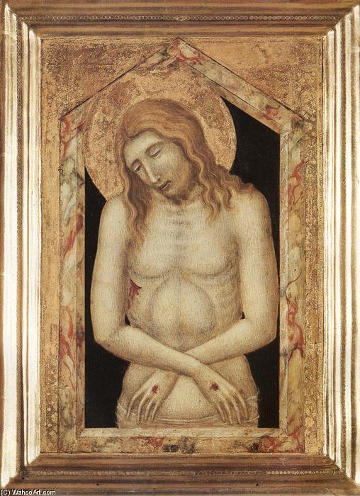 Ordem Reproduções De Belas Artes Homem de Sorrow, 1330 por Pietro Lorenzetti (1280-1348, Italy) | ArtsDot.com