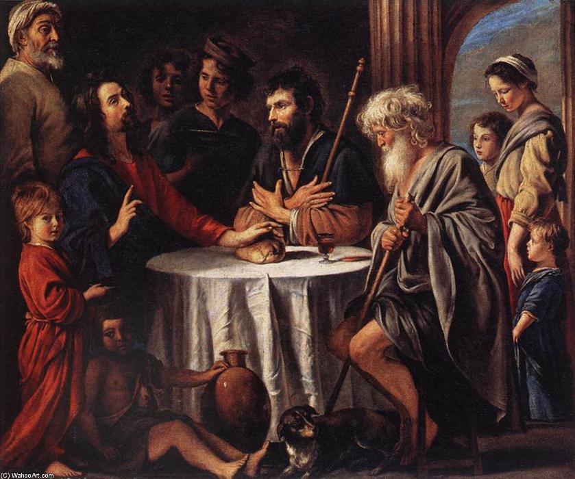 Order Artwork Replica The Supper at Emmaus, 1645 by Antoine (Brother) Le Nain | ArtsDot.com