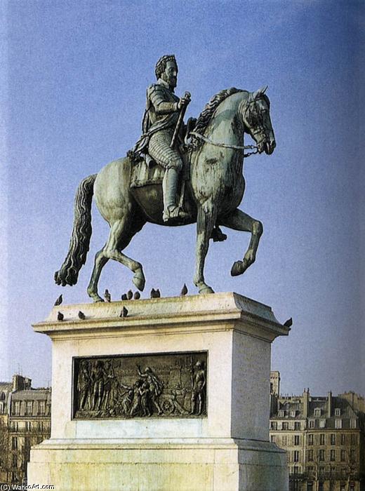 Order Artwork Replica Equestrian Statue of Henri IV, 1816 by François Frédéric Lemot (1771-1827, France) | ArtsDot.com