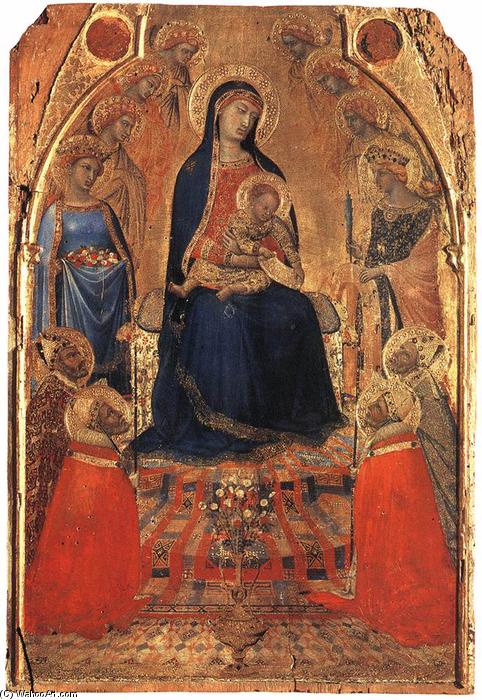 Order Art Reproductions Small Maestà, 1335 by Ambrogio Lorenzetti (1290-1348, Italy) | ArtsDot.com