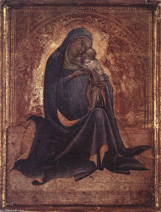 Order Oil Painting Replica Diptych: Madonna of Humility, 1420 by Lorenzo Monaco (1370-1425, Italy) | ArtsDot.com