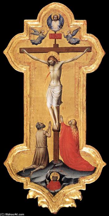 Order Paintings Reproductions Processional Cross, 1392 by Lorenzo Monaco (1370-1425, Italy) | ArtsDot.com