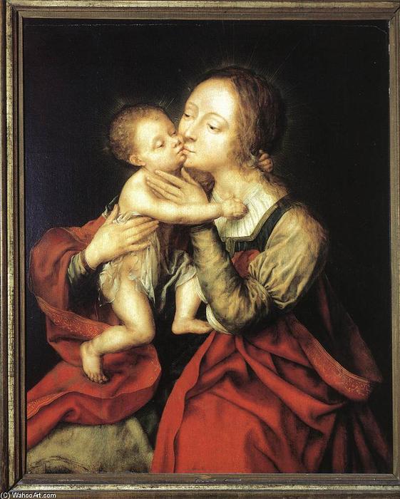 Order Art Reproductions Holy Virgin and Child, 1564 by Jan Massys (1466-1530, Belgium) | ArtsDot.com