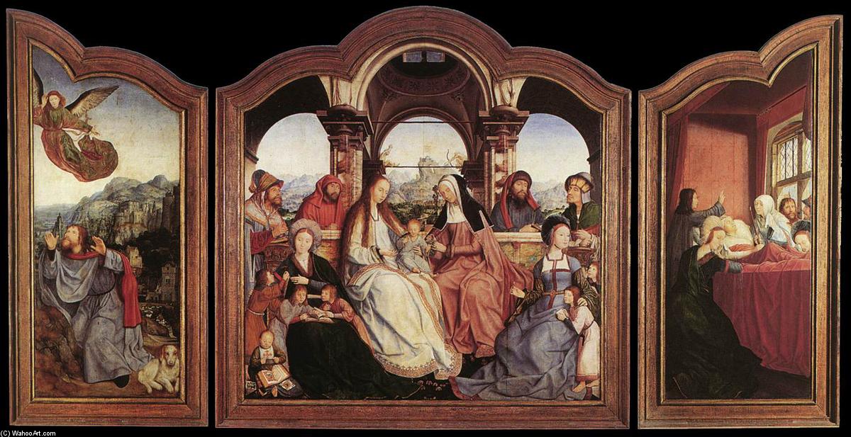 Order Oil Painting Replica St Anne Altarpiece, 1507 by Quentin Massys (1466-1530, Belgium) | ArtsDot.com