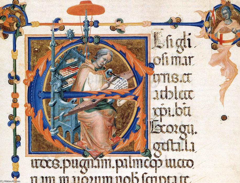 Codice di San Giorgio (Folio 17r), 1325 di Master Of The Codex Of Saint George Master Of The Codex Of Saint George | ArtsDot.com