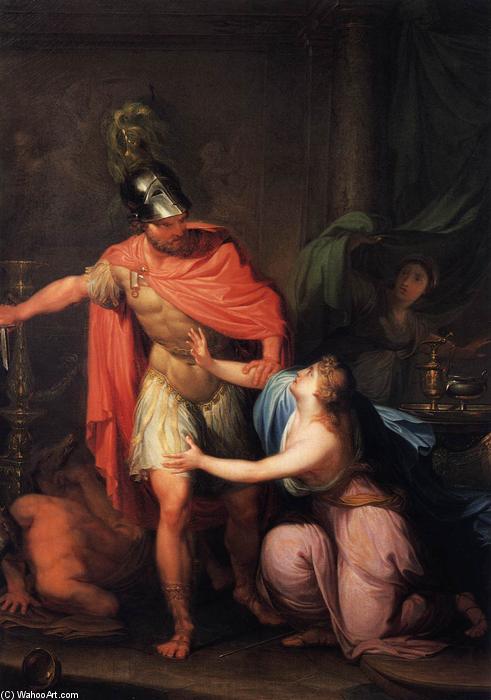 Buy Museum Art Reproductions Odysseus with Circe, 1785 by Hubert Maurer (1738-1818, Germany) | ArtsDot.com