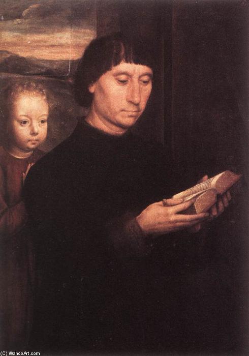 Order Paintings Reproductions Donor, 1490 by Hans Memling (1430-1494, Germany) | ArtsDot.com