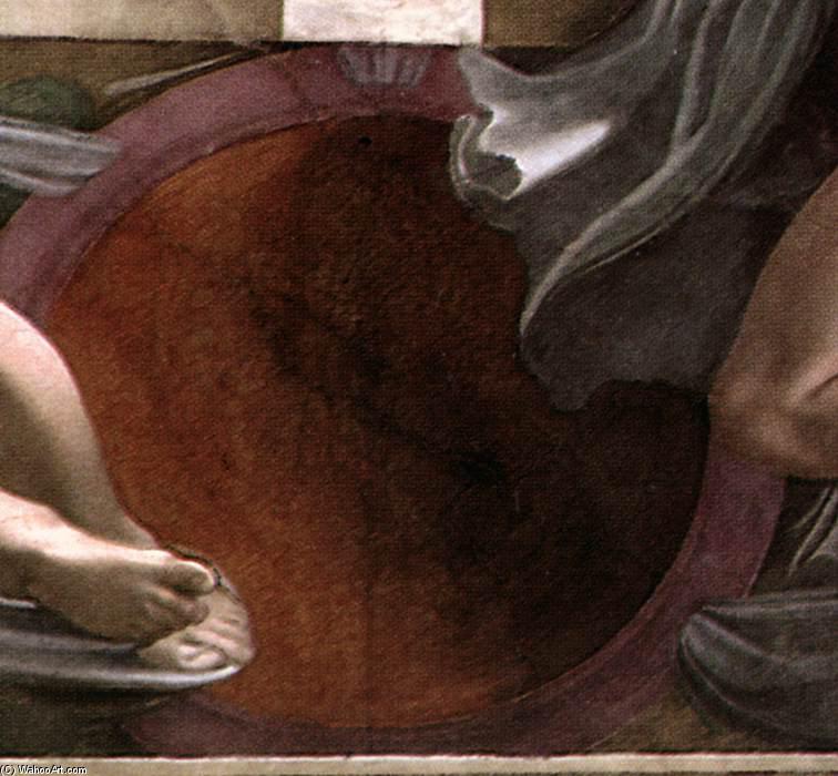 Order Paintings Reproductions Medallion (17), 1511 by Michelangelo Buonarroti (1475-1564, Italy) | ArtsDot.com