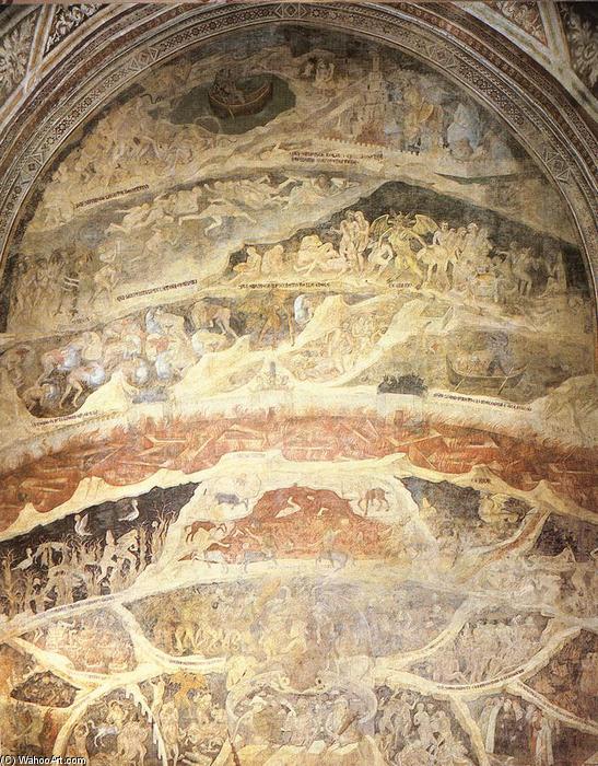 Buy Museum Art Reproductions Hell, 1350 by Nardo Leonardo Di Cione (1320-1366) | ArtsDot.com