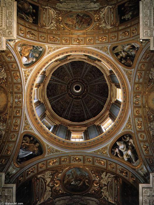 Order Artwork Replica The Dome of the Sistine Chapel, 1585 by Cesare Nebbia (1536-1614, Italy) | ArtsDot.com