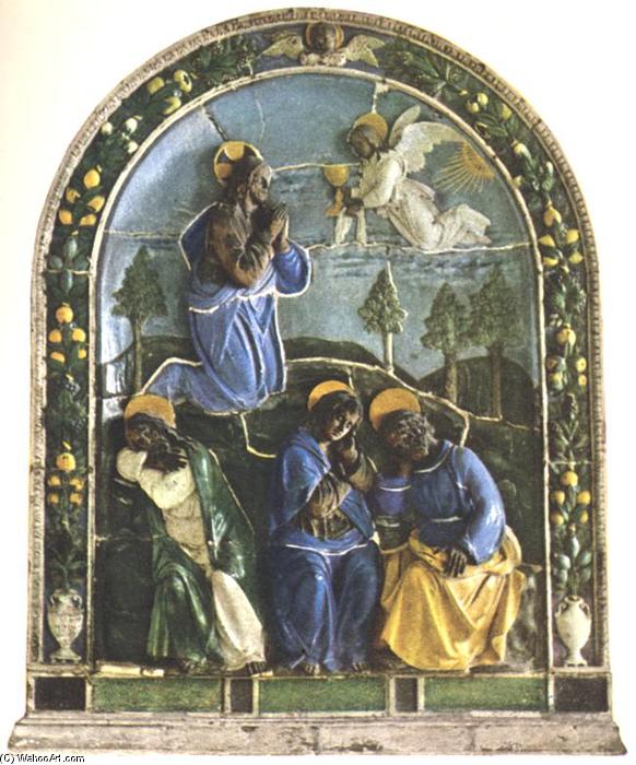 Order Art Reproductions Agony in the Garden by Andrea Della Robbia (1435-1525, Italy) | ArtsDot.com