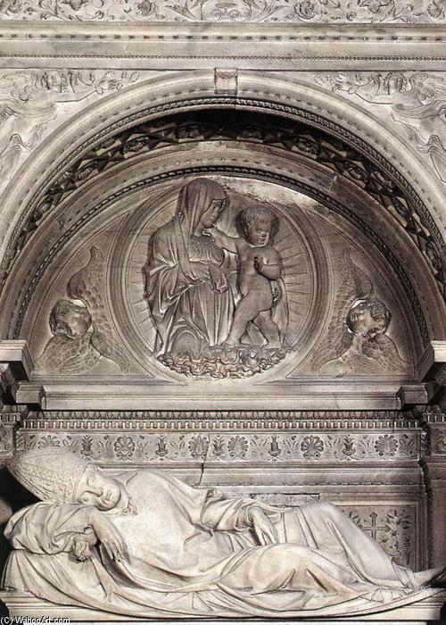 Order Artwork Replica Tomb of Girolamo Basso della Rovere, 1505 by Andrea Dal Monte Sansovino (1467-1529, Italy) | ArtsDot.com