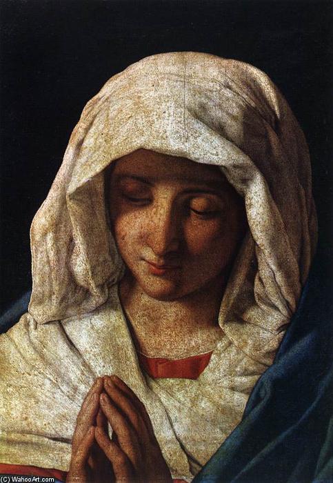 Order Art Reproductions Madonna at Prayer by Giovanni Battista Salvi Da Sassoferrato (1609-1685, Italy) | ArtsDot.com