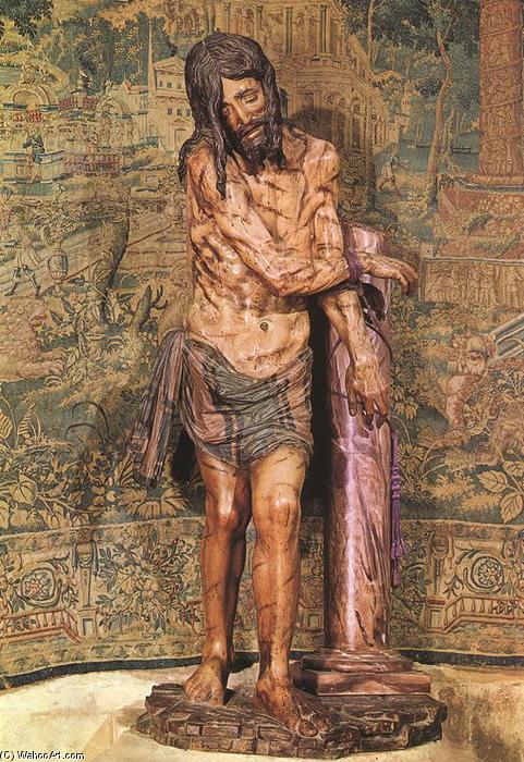 Order Paintings Reproductions Christ at the Column, 1523 by Diego De Siloe (1495-1563, Spain) | ArtsDot.com