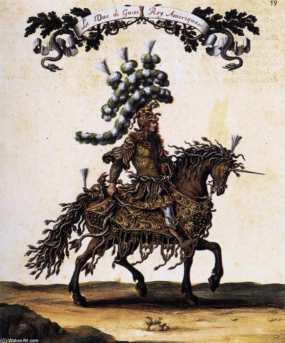 順序 「アート再現 1662年にパリで生まれたグランドキャバルケード, 1670 バイ Israël Silvestre (1621-1691, France) | ArtsDot.com