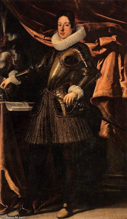 Order Art Reproductions Portrait of Ferdinando II de` Medici, 1627 by Justus Sustermans (1597-1681, Belgium) | ArtsDot.com