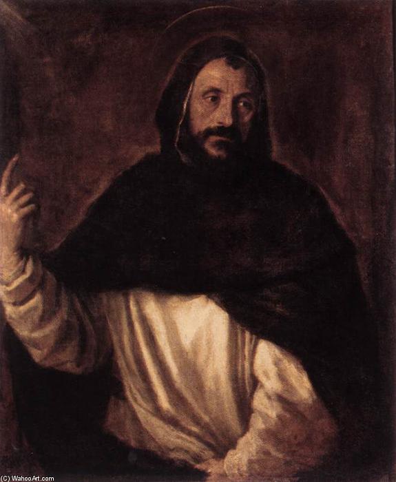 Acheter Reproductions D'art De Musée Saint Dominique, 1565 de Tiziano Vecellio (Titian) (1490-1576, Italy) | ArtsDot.com