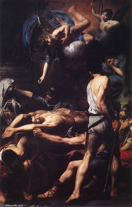 Order Paintings Reproductions Martyrdom of St Processus and St Martinian, 1629 by Valentin De Boulogne (1591-1632, France) | ArtsDot.com