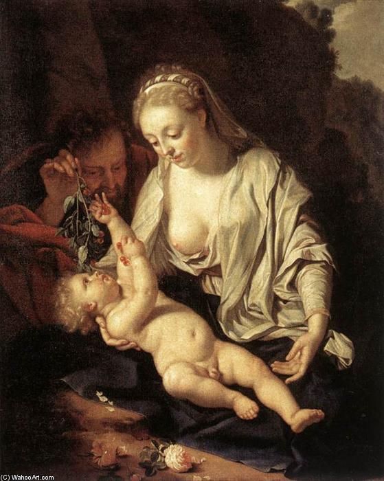 順序 油絵 聖家族, 1714 バイ Adriaen Van Der Werff (1659-1722, Netherlands) | ArtsDot.com