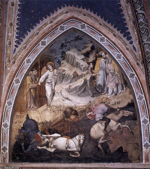 Order Art Reproductions Liberation of the Companions of St James, 1374 by Jacopo Avanzi (1350-1416, Italy) | ArtsDot.com