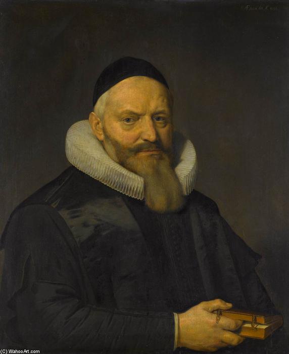 Order Art Reproductions Portrait of Anthony de Wale, 1636 by David Bailly (1584-1657, Netherlands) | ArtsDot.com