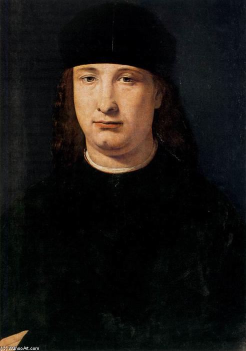 Buy Museum Art Reproductions Portrait of a Notable, 1500 by Giovanni Antonio Boltraffio (1467-1516, Italy) | ArtsDot.com