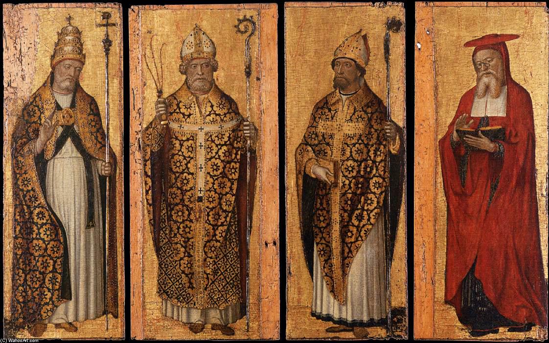 Order Oil Painting Replica Four Doctors of the Church, 1495 by Carlo Braccesco (Inspired By) | ArtsDot.com
