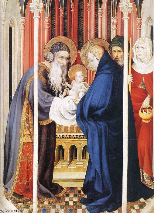 Order Artwork Replica The Presentation of Christ, 1393 by Melchior Broederlam (1350-1409, Belgium) | ArtsDot.com