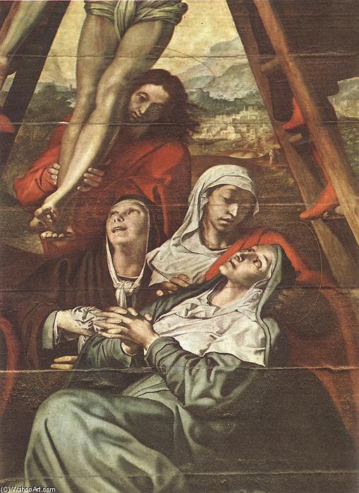 Order Oil Painting Replica Descent from the Cross (detail), 1547 by Pedro De Campaña (1503-1586, Belgium) | ArtsDot.com