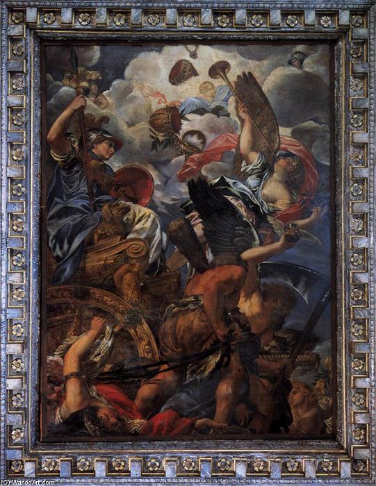 Buy Museum Art Reproductions The Triumph of Wisdom, 1671 by Giovanni Coli (1636-1681, Italy) | ArtsDot.com