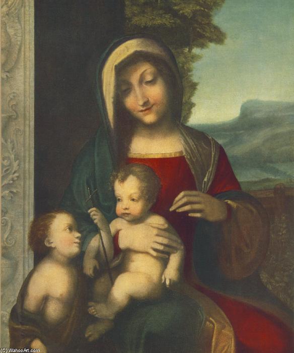 Buy Museum Art Reproductions Madonna, 1512 by Antonio Allegri Da Correggio (1489-1534, Italy) | ArtsDot.com