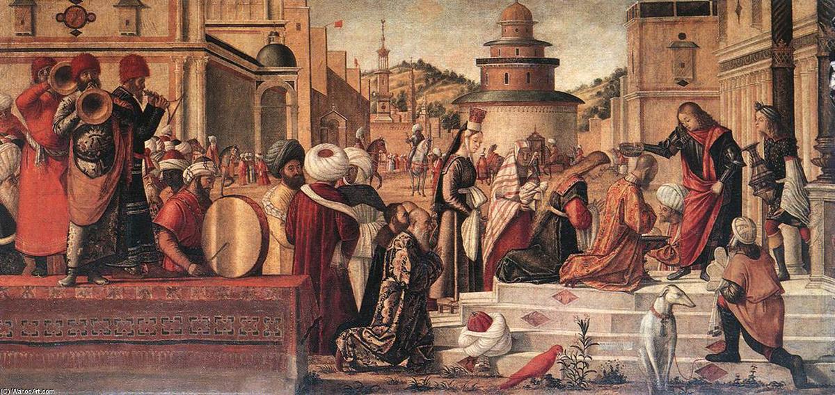 Order Art Reproductions The Baptism of the Selenites, 1507 by Vittore Carpaccio (1465-1526, Italy) | ArtsDot.com