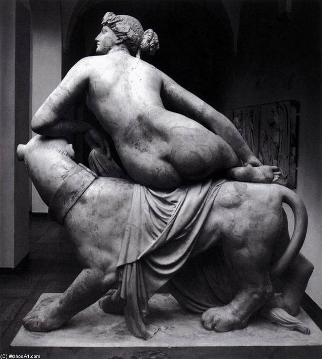 Order Art Reproductions Ariadne on the Panther (rear view), 1812 by Heinrich Dannecker (1758-1841, Germany) | ArtsDot.com
