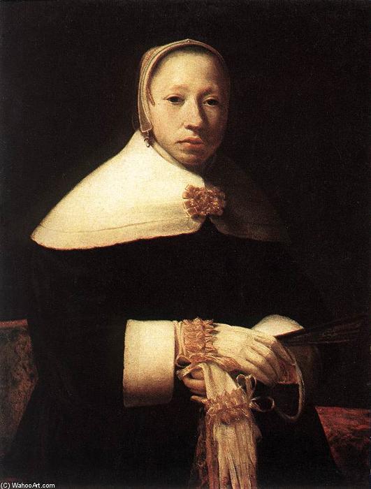 Order Oil Painting Replica Portrait of a Woman by Gerrit (Gérard) Dou (1613-1675, Netherlands) | ArtsDot.com