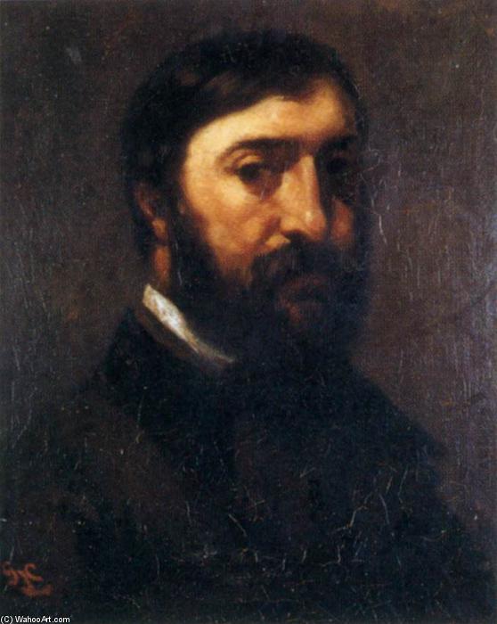 Order Art Reproductions Portrait of Adolphe Marlet, 1851 by Gustave Courbet (1819-1877, France) | ArtsDot.com